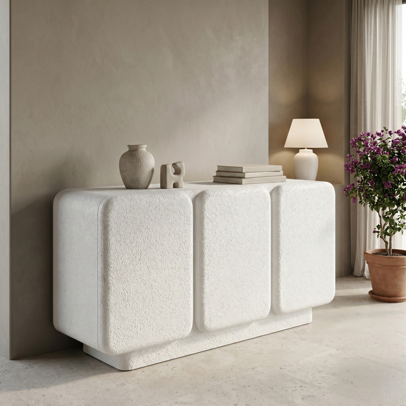 product_pako_415-000013 Μπουφές Kooldio mdf λευκό 120x37.5x69εκ - Image 1