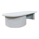 Τραπέζι σαλονιού Verven mdf λευκό 120x60x32εκ - Image 2
