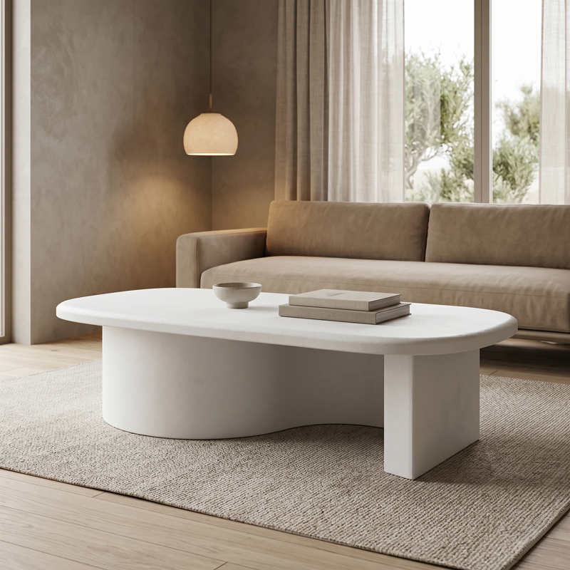 product_pako_415-000014 Τραπέζι σαλονιού Verven mdf λευκό 120x60x32εκ - Image 1