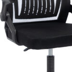 Καρέκλα γραφείου Plymot mesh χρώμα μαύρο 48x58x112-122εκ - Image 9