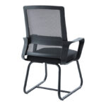 Καρέκλα επισκέπτη Palma mesh μαύρο 46x52x94εκ (Σετ 2 τεμαχίων) - Image 2