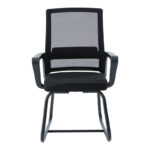 Καρέκλα επισκέπτη Palma mesh μαύρο 46x52x94εκ (Σετ 2 τεμαχίων) - Image 4