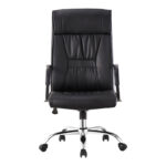 Καρέκλα γραφείου διευθυντή Biani pu μαύρο 56x70x107-115εκ - Image 4