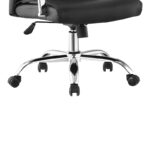 Καρέκλα γραφείου διευθυντή Biani pu μαύρο 56x70x107-115εκ - Image 6