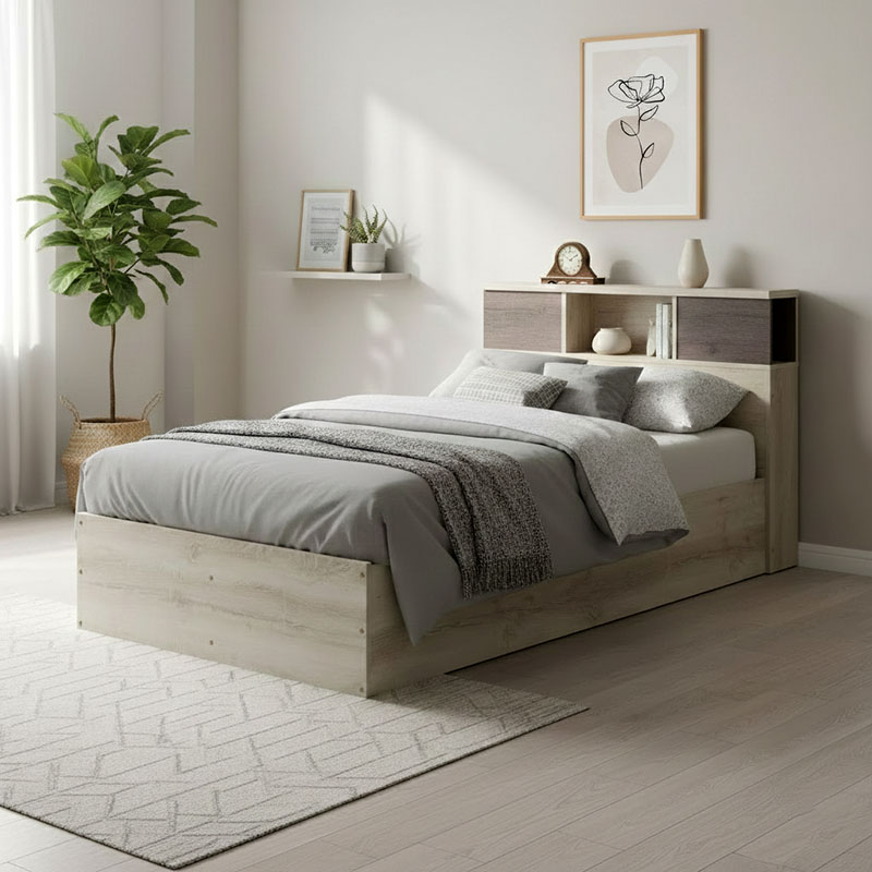 product_pako_123-000204 Κρεβάτι OLYMPUS σε χρώμα castillo-toro 120x200εκ - Image 1