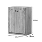 Παπουτσοθήκη-ντουλάπι Ambera σε sonoma απόχρωση 60x36.5x81.5εκ - Image 5
