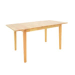 Τραπεζαρία Dallan Country 7τεμ σε φυσική απόχρωση rubberwood 120-150x80x74εκ - Image 4