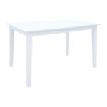 Τραπεζαρία Dallan Mabor 5τεμ λευκό rubberwood 120-150x80x73,8εκ - Image 7