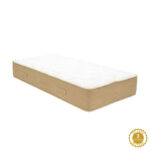 Κρεβάτι με στρώμα Athos Sleepy wenge 90x190εκ - Image 4