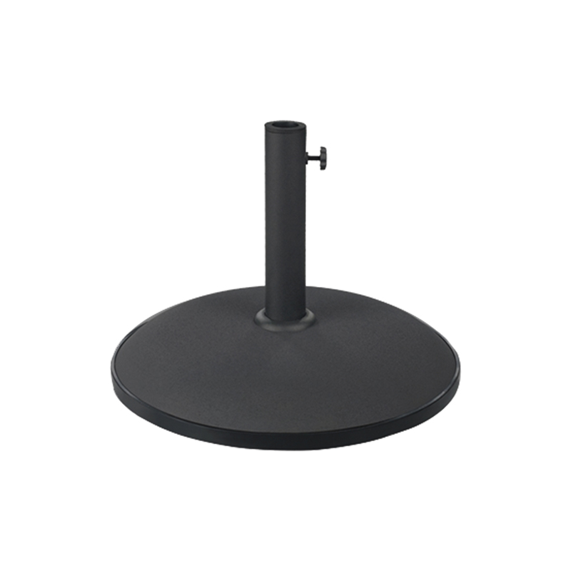 product_pako_218-000017 Βάση ομπρέλας Elfie τσιμέντο μαύρο 25kg Φ50εκ - Image 1