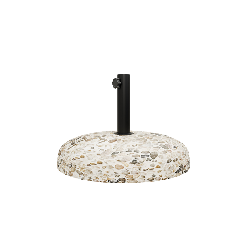 product_pako_218-000020 Βάση ομπρέλας Nimbus τσιμέντο ψηφιδωτή 15kg Φ35εκ - Image 1