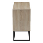 Μπουφές Dabia sonoma-πόδι μαύρο μέταλλο 100x40x74εκ - Image 6