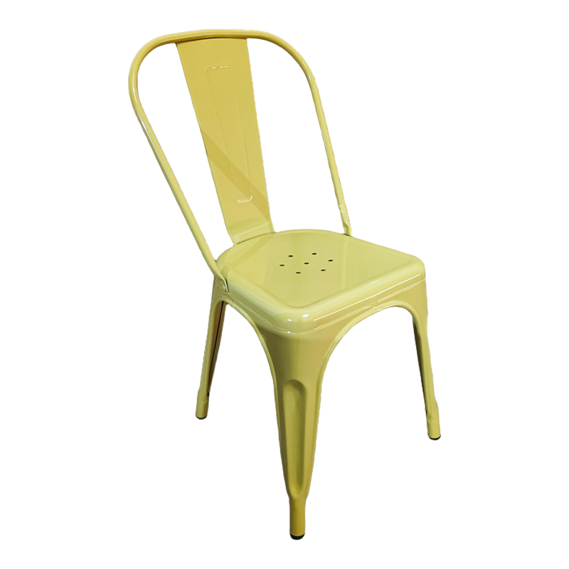 product_pako_270-000080 Καρέκλα Utopia μέταλλο κίτρινο 44x44x85εκ - Image 1
