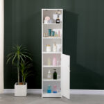 Ντουλάπι-στήλη Desilia mdf λευκό 37x30x160εκ - Image 2