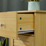 Ντουλάπι-στήλη Chesy mdf σε φυσική απόχρωση 32x30x87εκ - Image 6