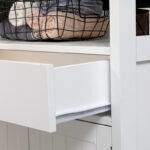 Ντουλάπι-στήλη Sejo mdf λευκό 60x32.5x154εκ - Image 7