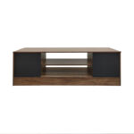 Έπιπλο τηλεόρασης Sasa σε oak-ανθρακί απόχρωση 120x35x41.5εκ - Image 4