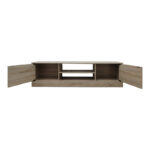 Έπιπλο τηλεόρασης Sasa σε sonoma απόχρωση 150x35x41.5εκ - Image 3