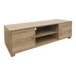 Έπιπλο τηλεόρασης Serank σε sonoma απόχρωση 120x40x40εκ - Image 2
