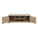 Έπιπλο τηλεόρασης Serank σε sonoma απόχρωση 120x40x40εκ - Image 3