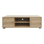 Έπιπλο τηλεόρασης Serank σε sonoma απόχρωση 120x40x40εκ - Image 4