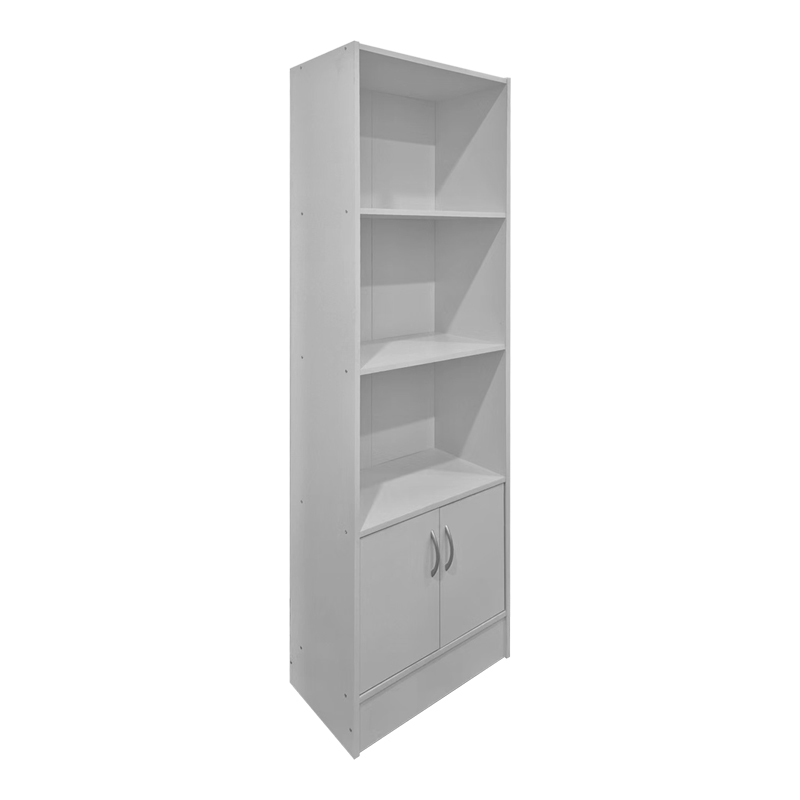 product_pako_383-000289 Βιβλιοθήκη Tekaro λευκό 57x33x180εκ - Image 1