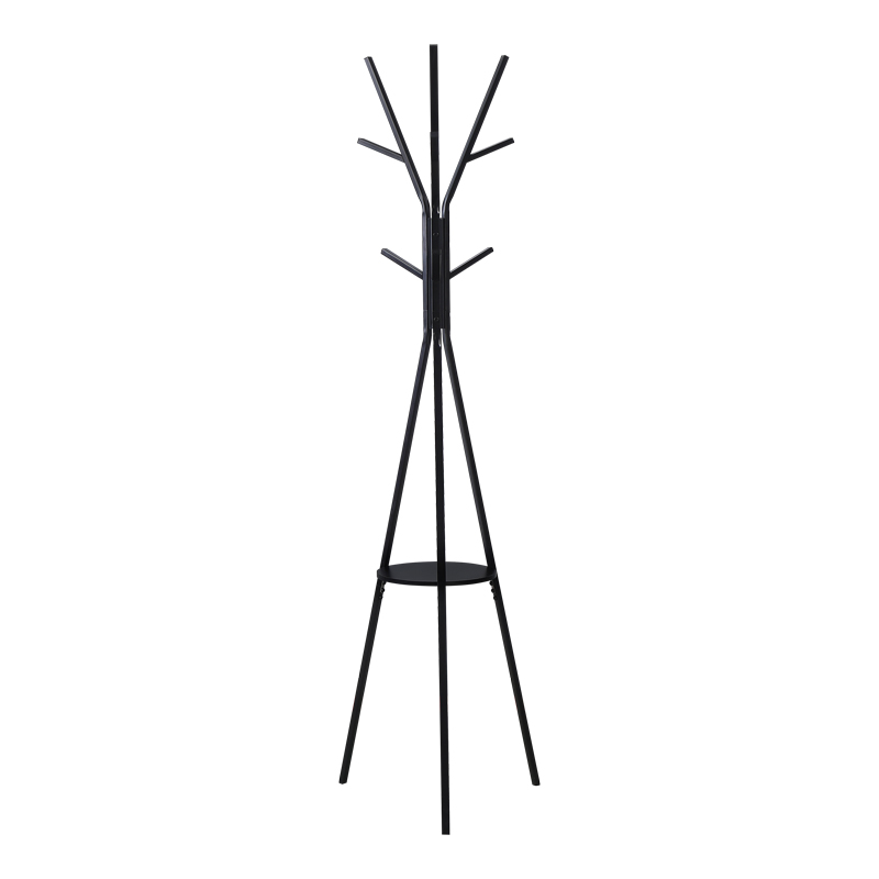 product_pako_395-000005 Καλόγερος Denner μέταλλο σε μαύρη απόχρωση 48.5x48.5x180εκ - Image 1