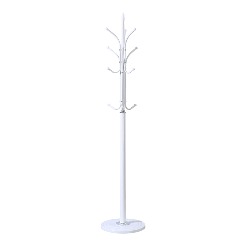 product_pako_395-000008 Καλόγερος Keleste μέταλλο σε λευκή απόχρωση Φ37x175εκ - Image 1