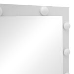 Τουαλέτα κρεβατοκάμαρας Vanity με led λευκό 80x40x140εκ - Image 7