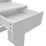 Τουαλέτα κρεβατοκάμαρας Virna με led λευκό 80x40x145εκ - Image 7