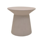 Τραπέζι σαλονιού Peble MGO cappuccino Φ55x50εκ - Image 2