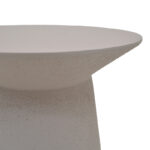 Τραπέζι σαλονιού Peble MGO cappuccino Φ55x50εκ - Image 3