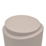Βοηθητικό τραπέζι Fortox MGO cappuccino Φ40x49.5εκ - Image 3