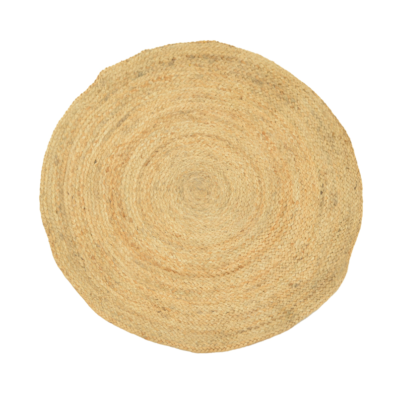product_pako_432-000001 Χαλί Solon γιούτα σε φυσική απόχρωση Φ120εκ - Image 1