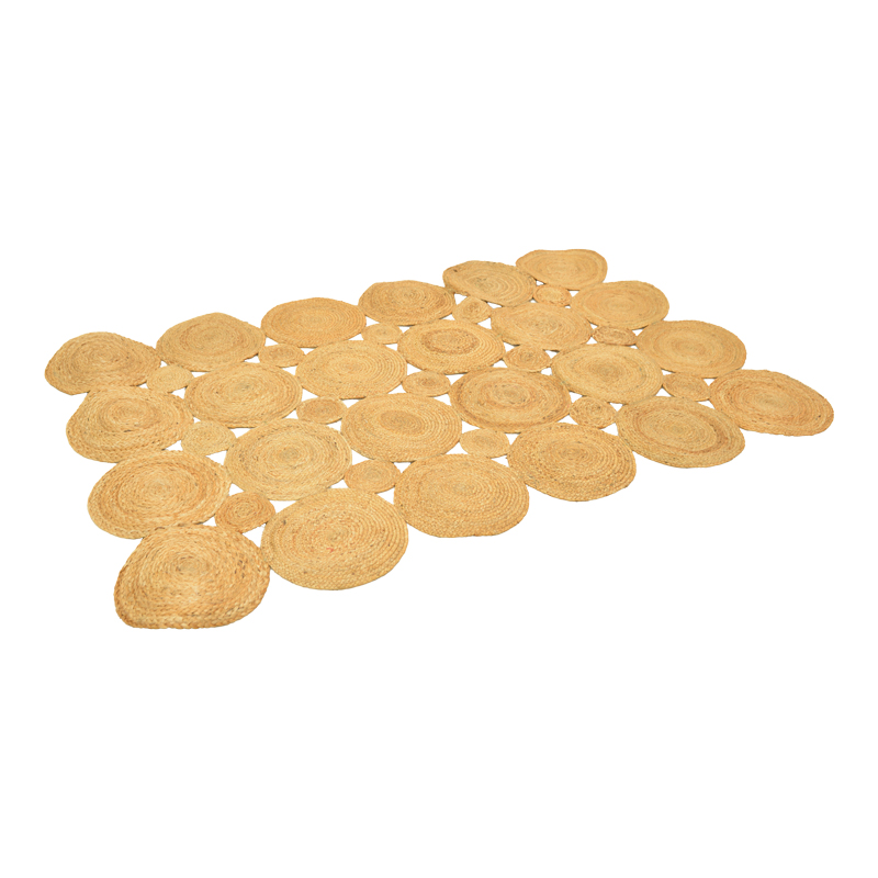 product_pako_432-000004 Χαλί Nelando γιούτα σε φυσική απόχρωση 235x165εκ - Image 1