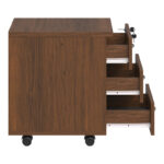 Συρταριέρα τροχήλατη επαγγελματική Fesialo wenge 39x47x52.5εκ - Image 2