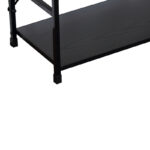 Βιβλιοθήκη-ραφιέρα Manlo μαύρο μέταλλο 58.6x23.5x80εκ - Image 4
