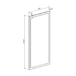 Έπιπλο εισόδου Ansia καρυδί oak 210x44,7x175εκ - Image 6