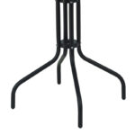 Τραπεζαρία Vergo-Pomedon σετ 3τεμ μέταλλο σε μαύρη απόχρωση - Image 7