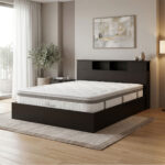 Κρεβάτι με στρώμα Olympus Utopia wenge 160x200εκ