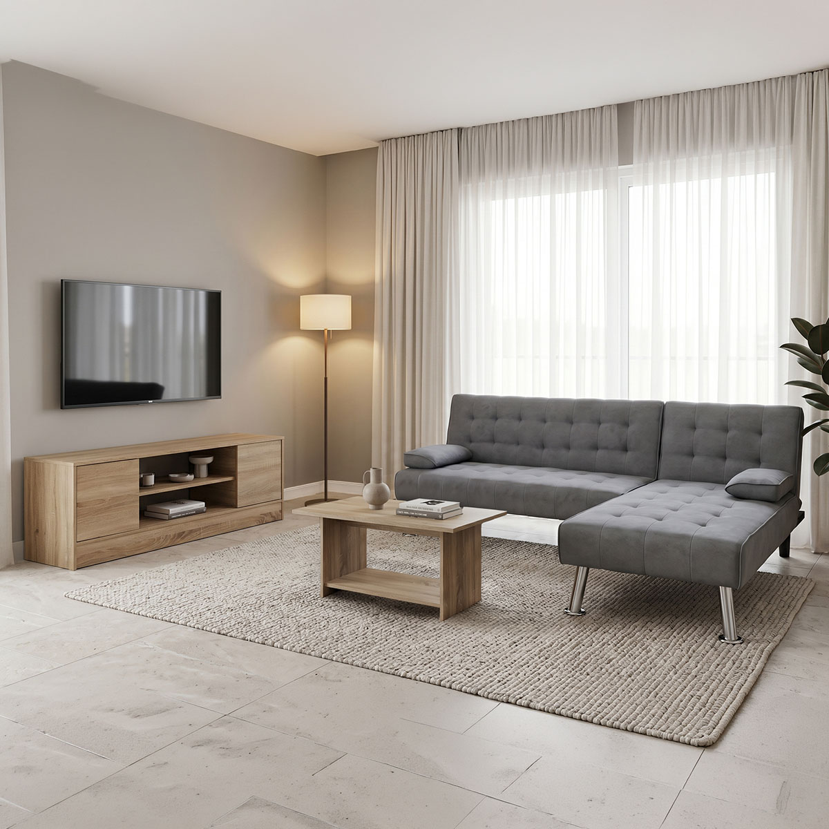 product_pako_200-002038 Φοιτητικό πακέτο επίπλων σαλονιού Reunion σετ 3τεμ - Image 1