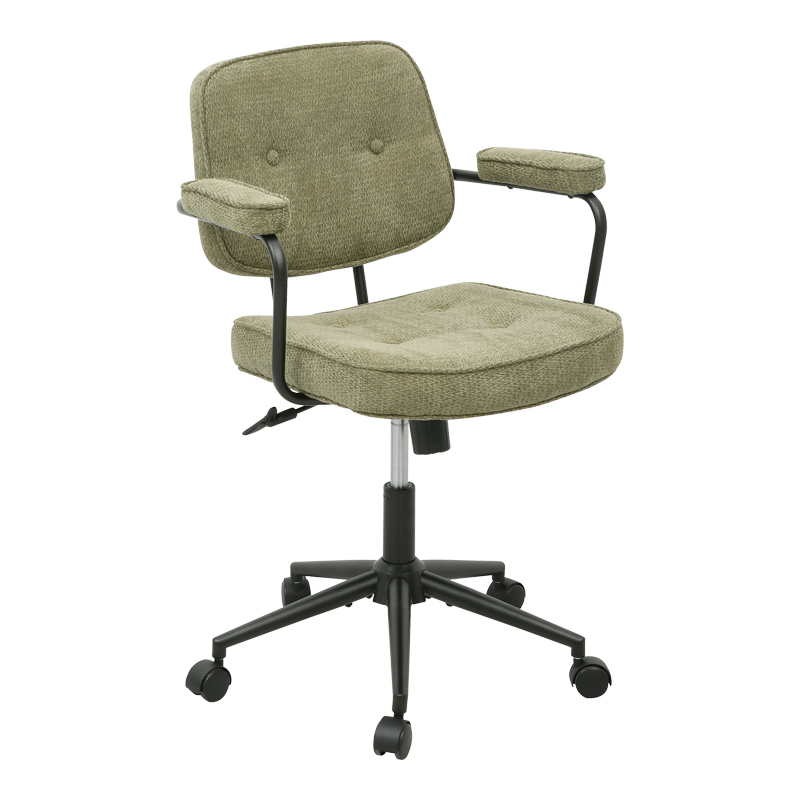 product_pako_225-000094 Καρέκλα γραφείου Leberta χακί ύφασμα 64x63,5x86-96εκ - Image 1