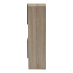 Σύνθετο σαλονιού Defry sonoma-ανθρακί 177.5x31.5x110εκ - Image 6