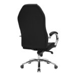 Καρέκλα γραφείου διευθυντή Ionia μαύρο PU 67x49,5x115-123εκ - Image 2