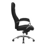 Καρέκλα γραφείου διευθυντή Ionia μαύρο PU 67x49,5x115-123εκ - Image 4