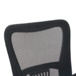 Καρέκλα γραφείου εργασίας Annalise μαύρο mesh 57x53x100εκ - Image 9