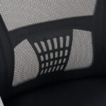 Καρέκλα γραφείου εργασίας Annalise μαύρο mesh 57x53x100εκ - Image 10