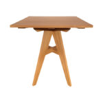 Τραπέζι Cadrada teak ξύλο σε φυσική απόχρωση 70x70x76εκ - Image 2