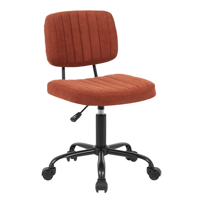 product_pako_360-000031 Καρέκλα γραφείου Warra μπορντό ύφασμα 50x52x76-86εκ - Image 1