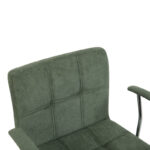 Καρέκλα γραφείου Buleco λαδί ύφασμα 56x46x74-86εκ - Image 6